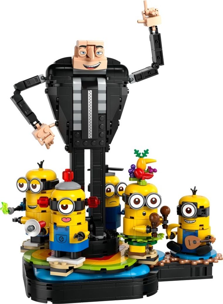 LEGO Despicable Me 4, Gru i minionki z klocków, 75582