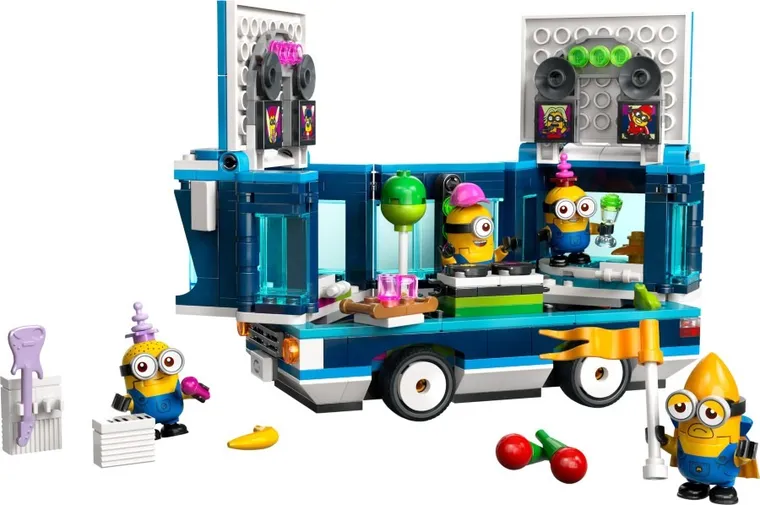 LEGO Despicable Me 4, Imprezowy autobus minionków, 75581