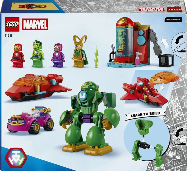 LEGO Disney Junior Marvel, Loki kontra drużyna Iron Mana, 11211
