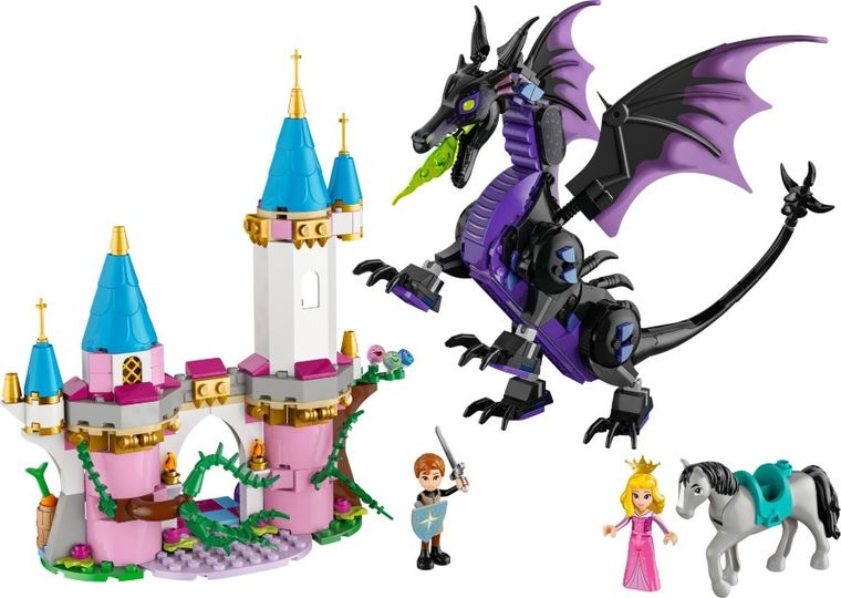 LEGO Disney Princess, Diabolina jako smok, 43240