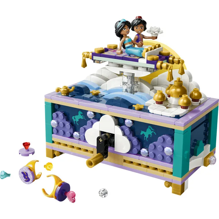 LEGO Disney, Szkatułka na biżuterię Dżasminy, 43295