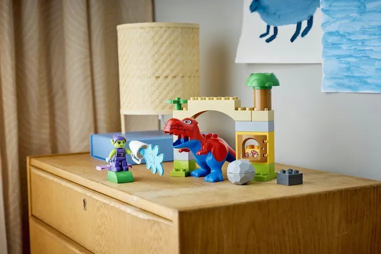 LEGO DUPLO, Dinozaur Spidey-Rex i Zielony Goblin, 10463