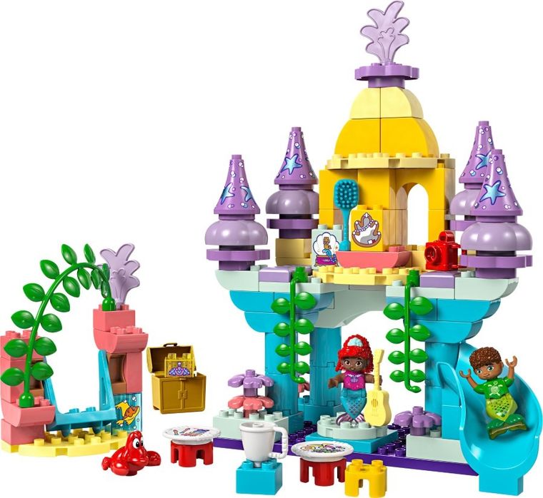 LEGO DUPLO Disney, Magiczny podwodny pałac Arielki, 10435
