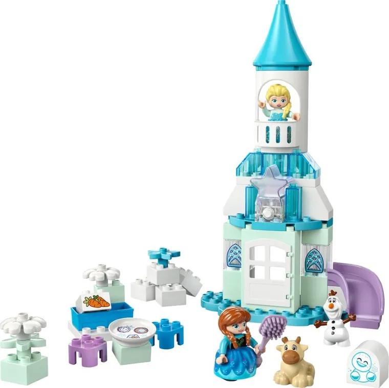 LEGO DUPLO Disney, Przyjęcie w lodowym zamku Anny i Elzy, 10455