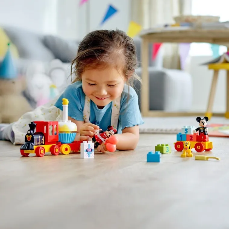 LEGO DUPLO Disney, Urodzinowy pociąg myszek Miki i Minnie, 10941