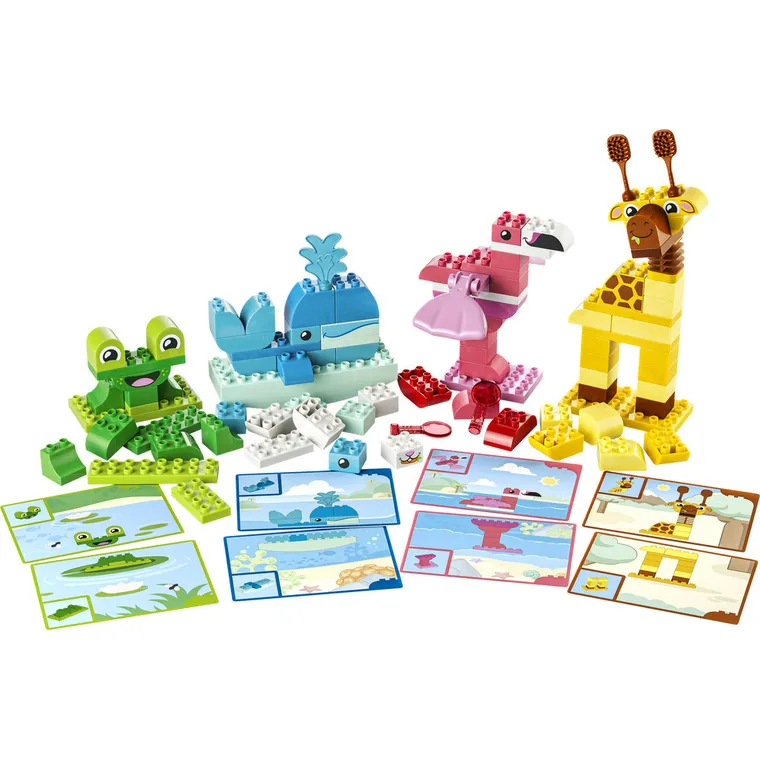 LEGO DUPLO, Gra w budowanie zwierzątek, 10472