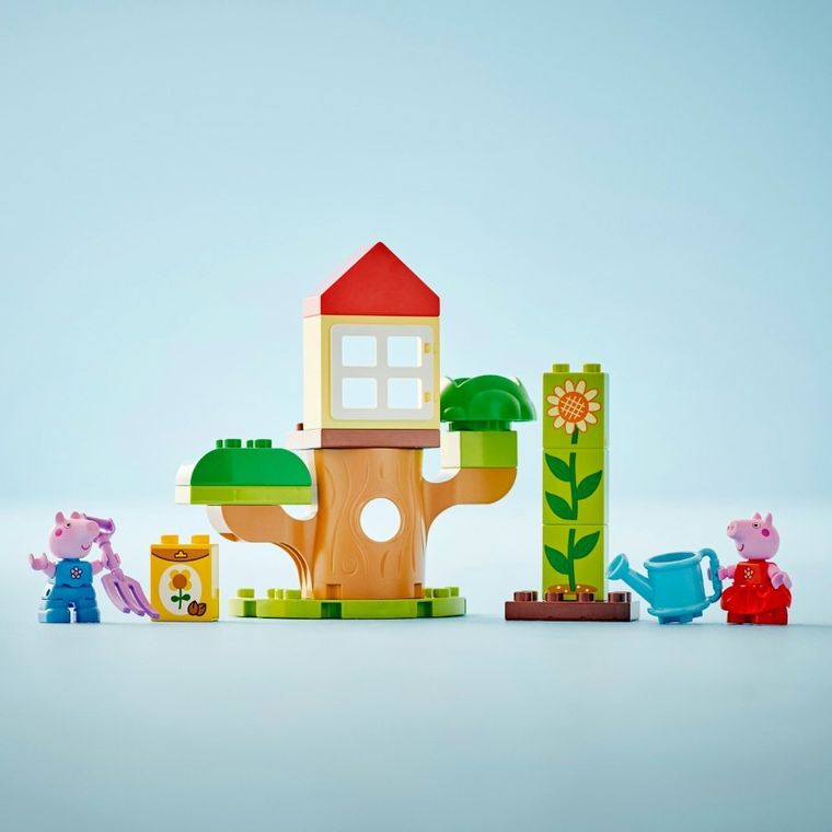 LEGO DUPLO, Ogród i domek na drzewie Peppy, 10431