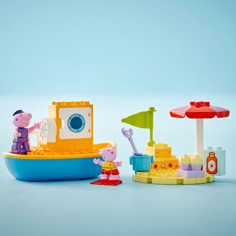 LEGO DUPLO, Peppa i rejs łodzią, 10432