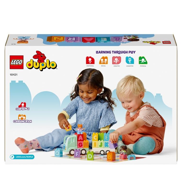 LEGO DUPLO Town, Ciężarówka z alfabetem, 10421