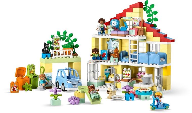 LEGO DUPLO Town, Dom rodzinny 3 w 1, 10994