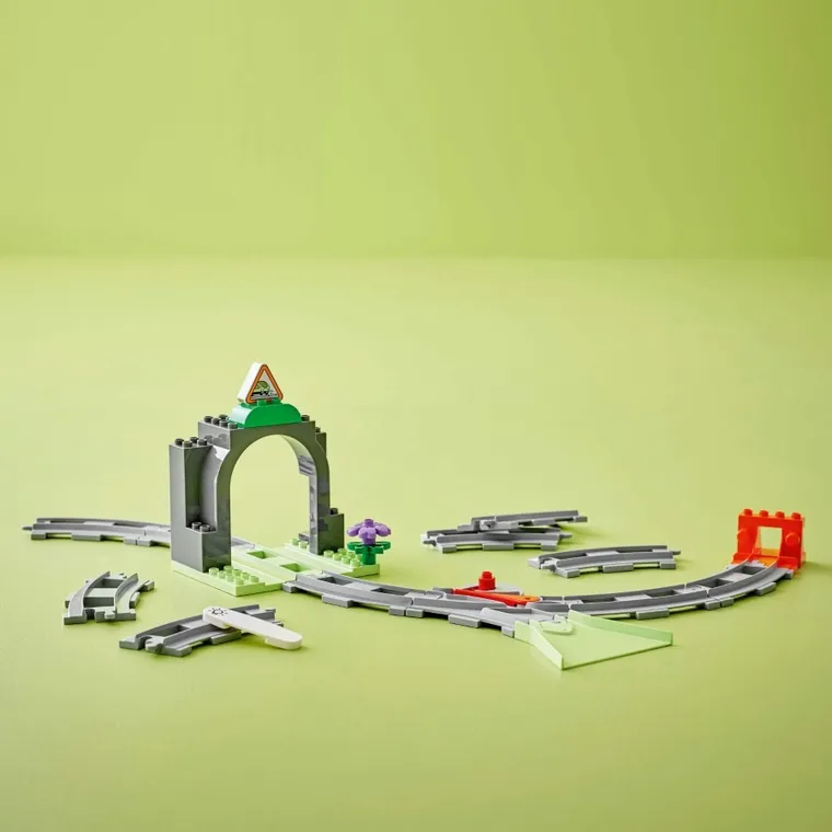 LEGO DUPLO, Tunel i tory kolejowe - zestaw rozszerzający, 10425