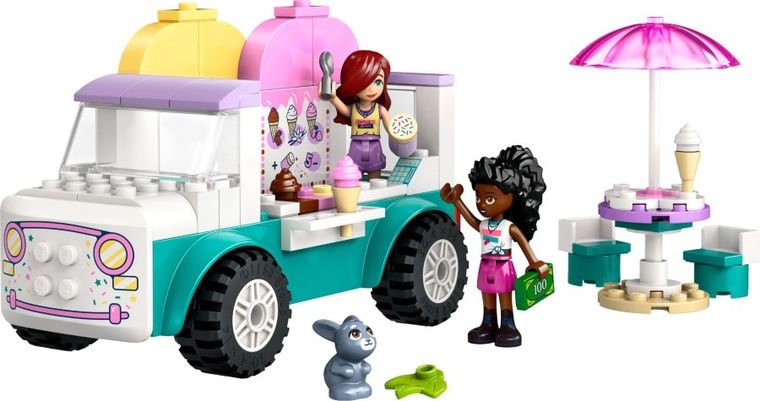 LEGO Friends, Furgonetka z lodami w mieście Heartlake, 42644