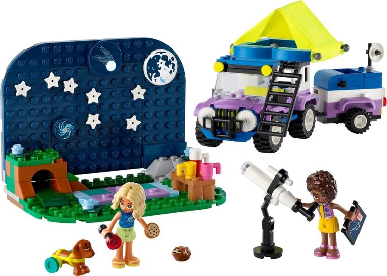 LEGO Friends, Kamper z mobilnym obserwatorium gwiazd, 42603