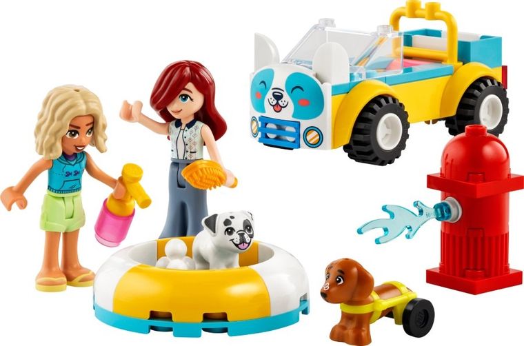 LEGO Friends, Samochód do pielęgnacji psów, 42635