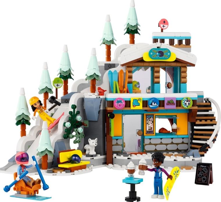 LEGO Friends, Stok narciarski i kawiarnia, 41756