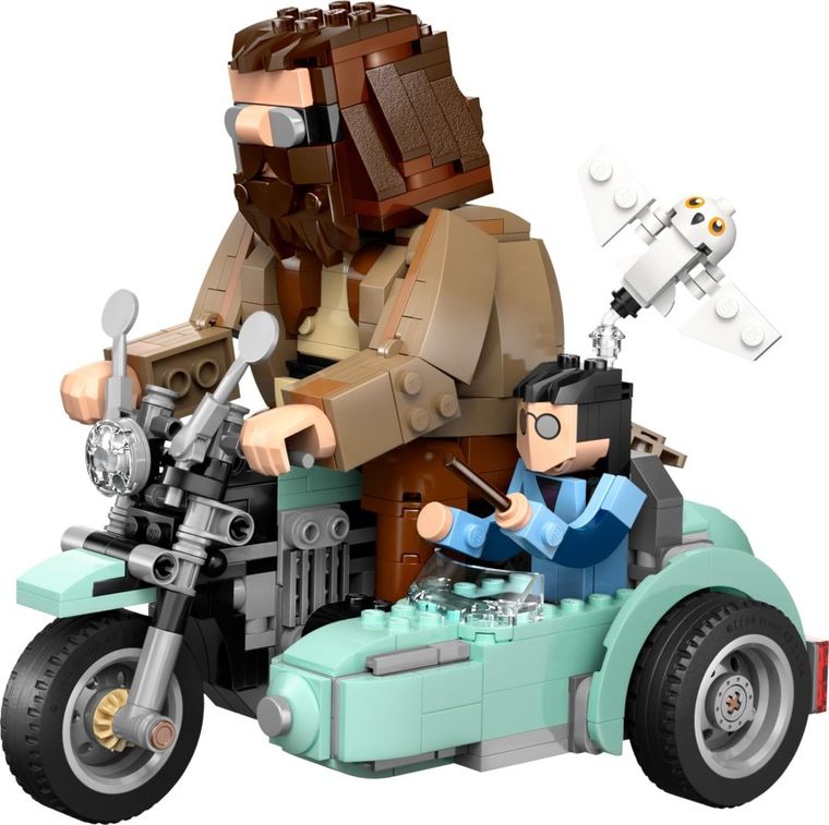 LEGO Harry Potter, Przejażdżka motocyklowa Hagrida i Harry’ego, 76443