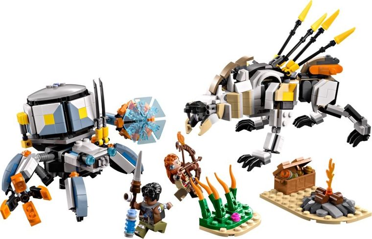 LEGO Horizon Adventures, Aloy i Varl kontra krabołaz i piłoząb, 77037