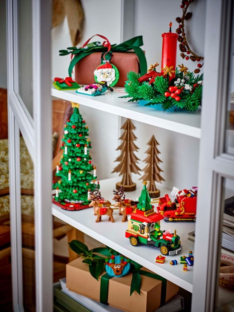 LEGO Iconic, Kolekcja ozdób świątecznych, 40744