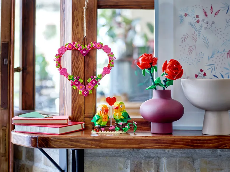 LEGO Iconic, Ozdoba w kształcie serca, 40638