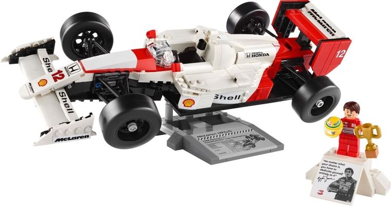 LEGO Icons, McLaren MP4/4 i Ayrton Senna, 10330