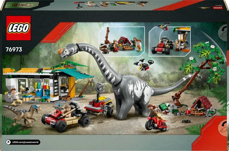 LEGO Jurassic World, Na tropie tytanozaura i raptora, 76973
