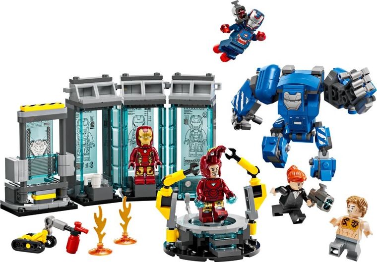 LEGO Marvel, Laboratorium Iron Mana: Zbrojownia, 76315