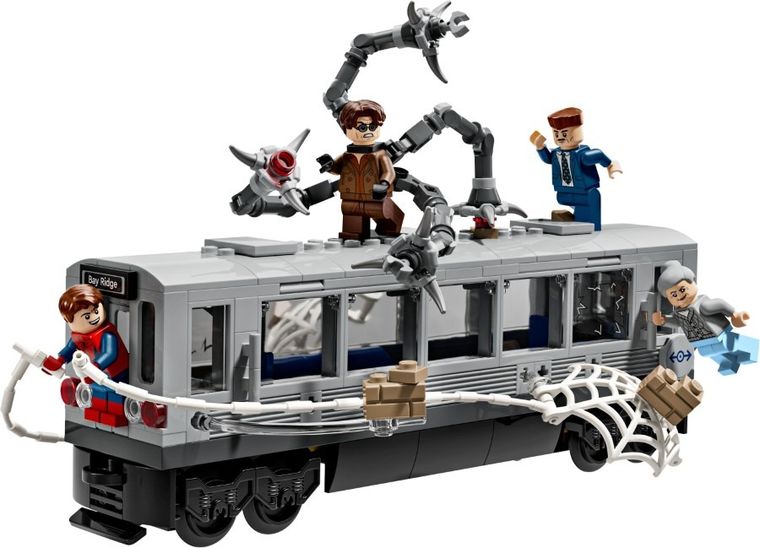 LEGO Marvel, Spider-Man kontra Doc Ock - scena w metrze, 76321