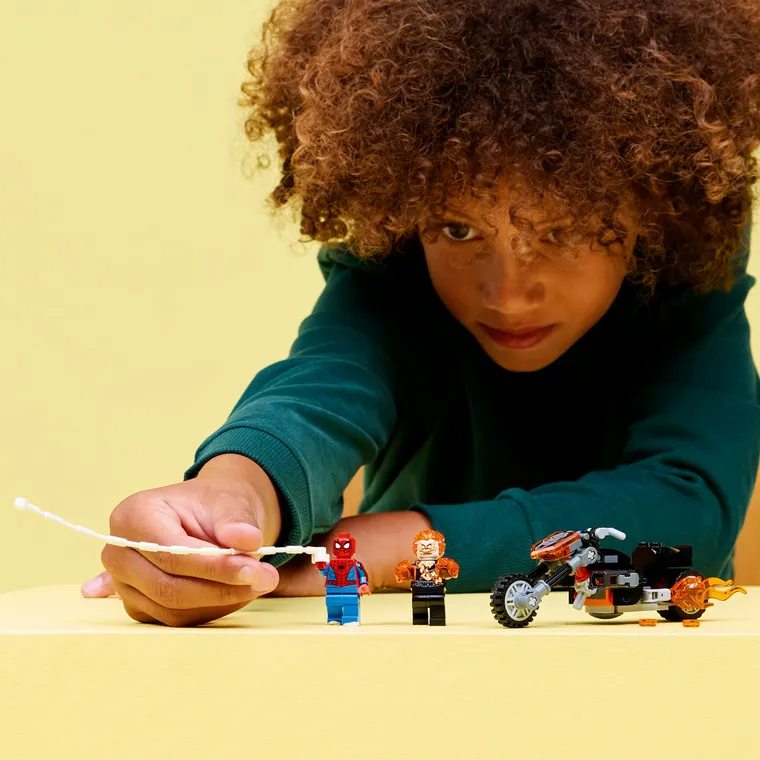 LEGO Marvel, Spider-Man kontra Ghost Rider na motocyklu, 76335