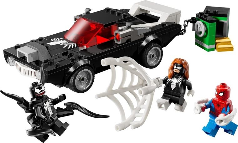 LEGO Marvel, Spider-Man kontra muscle car Venoma, 76309