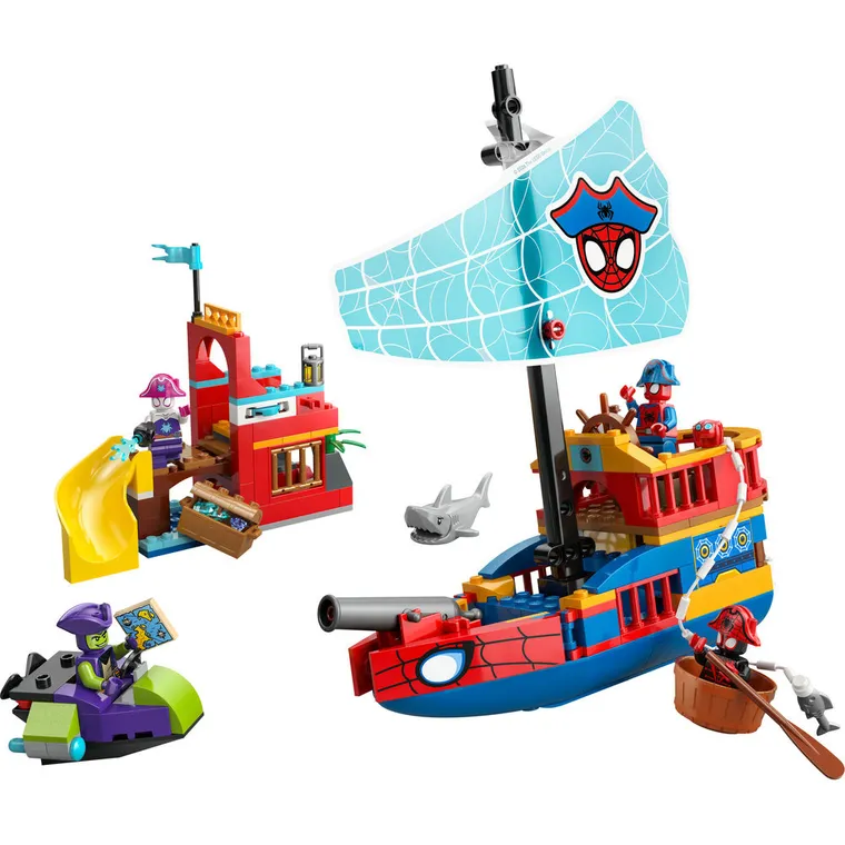 LEGO Marvel, Statek piracki drużyny Spidey’ego, 11208