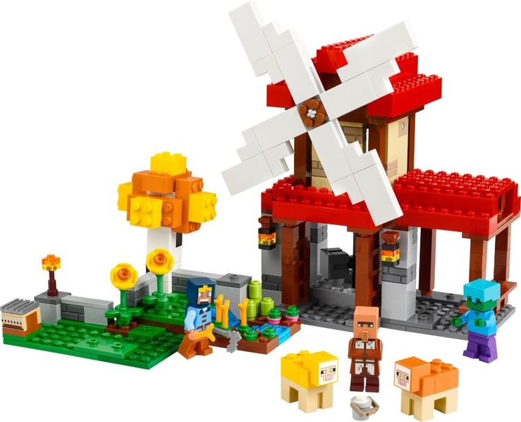 LEGO Minecraft, Farma z wiatrakiem, 21262