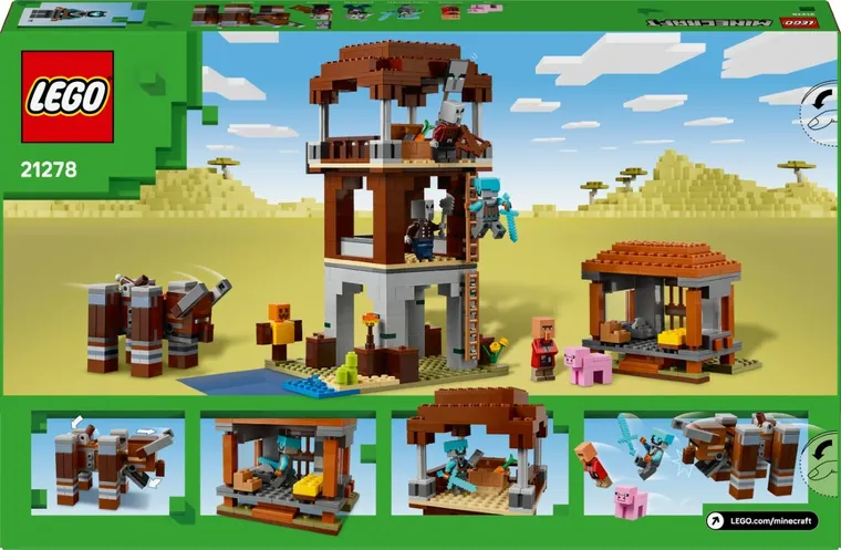 LEGO Minecraft, Kryjówka rozbójników i dewastatorów, 21278
