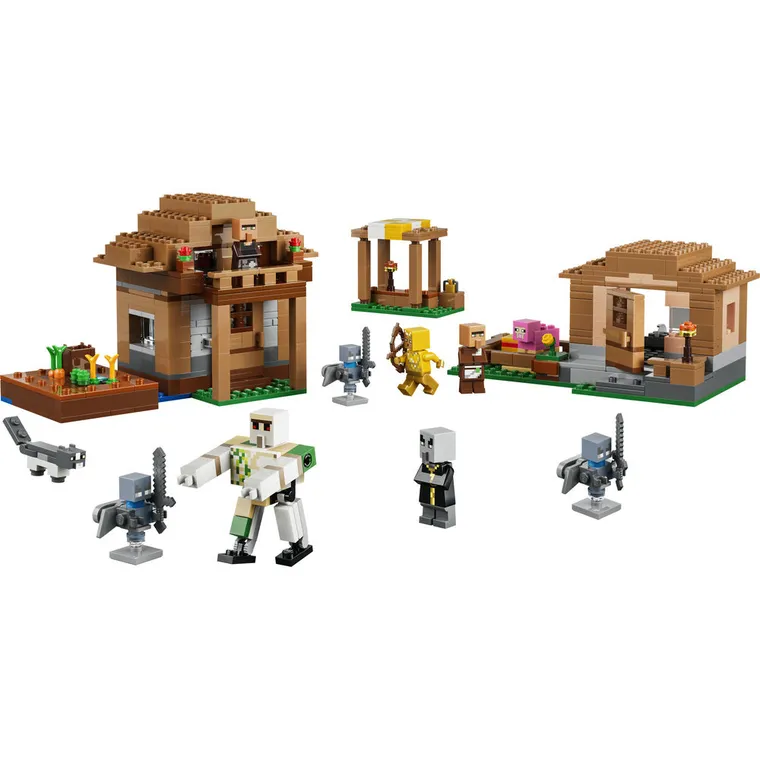 LEGO Minecraft, Najazd przywoływaczy na wioskę, 21596