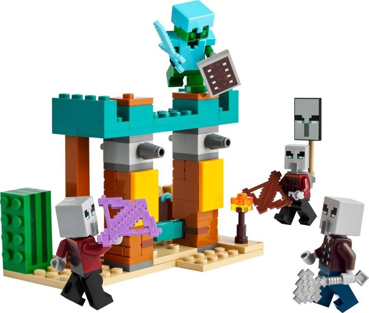 LEGO Minecraft, Pustynny patrol złosadników, 21267
