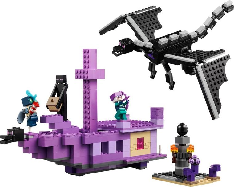 LEGO Minecraft, Smok Kresu i statek Kresu, 21264