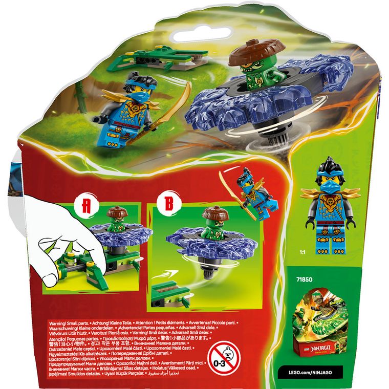 LEGO NINJAGO, Nya kontra zmutowany potwór na spinnerze, 71849