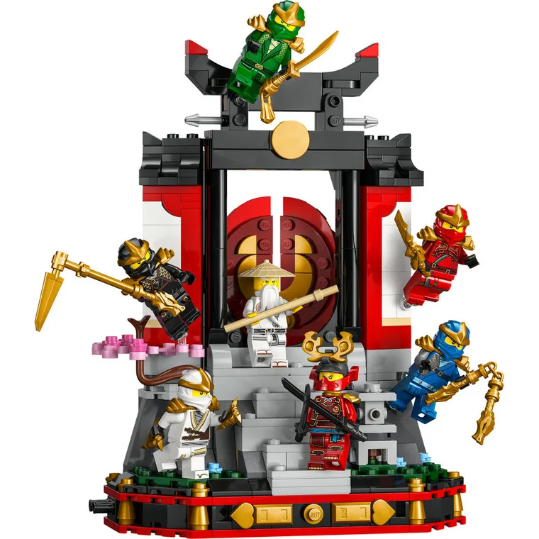 LEGO NINJAGO, Ozdoba z postaciami ninja - 15-lecie, 71866