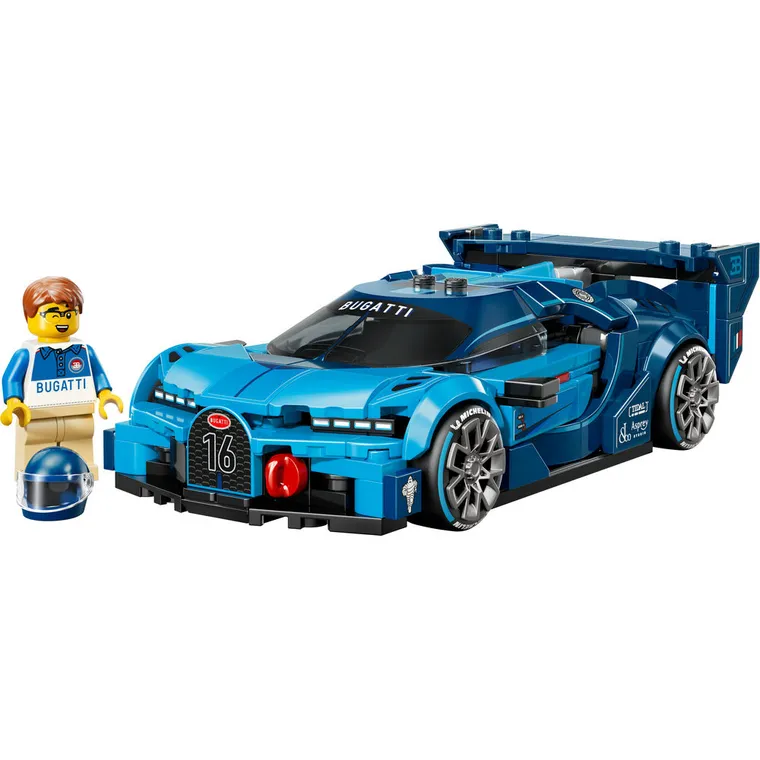 LEGO Speed Champions, Hipersamochód sportowy Bugatti Vision GT, 77253