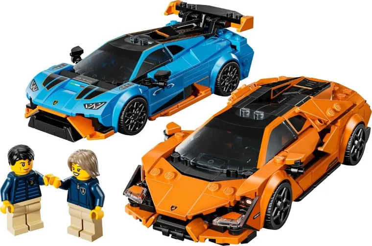 LEGO Speed Champions, Lamborghini Revuelto i Huracán STO, 77238