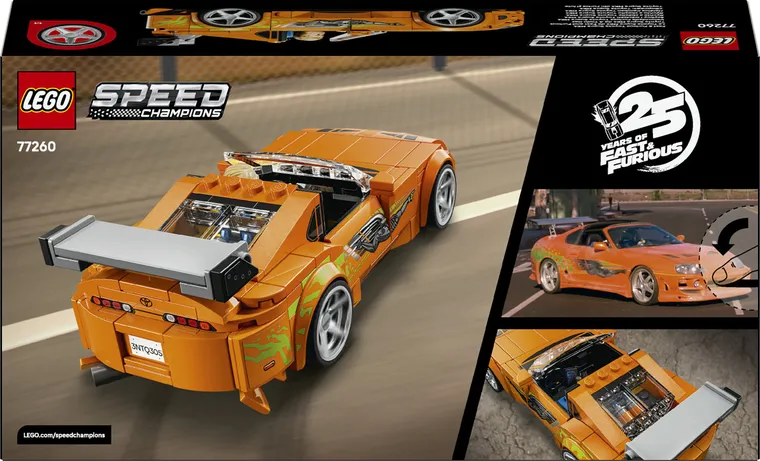 LEGO Speed Champions, Szybcy i wściekli Toyota Supra MK4, 77260