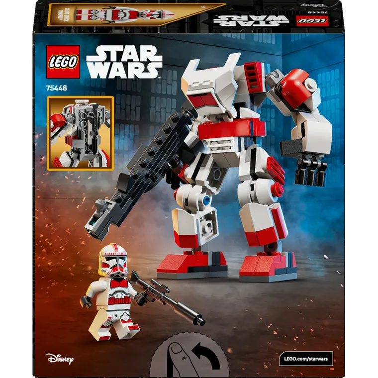 LEGO Star Wars, Mech klona Shock Troopera, 75448