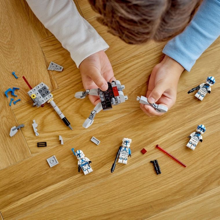 LEGO Star Wars, Zestaw bitewny - żołnierze-klony z 501. legionu, 75345