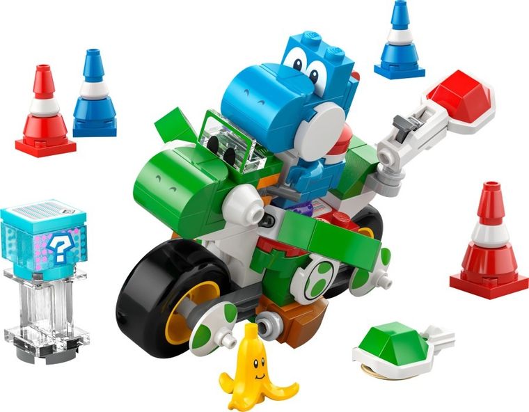 LEGO Super Mario, Mario Kart - Yoshi Bike, 72031