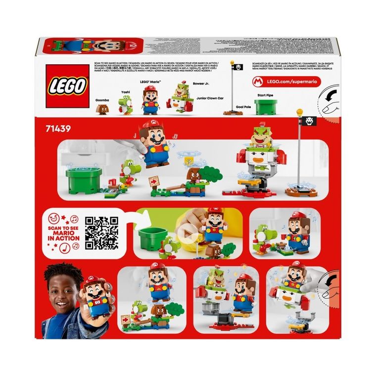 LEGO Super Mario, Przygody z interaktywną figurką LEGO Mario, 71439
