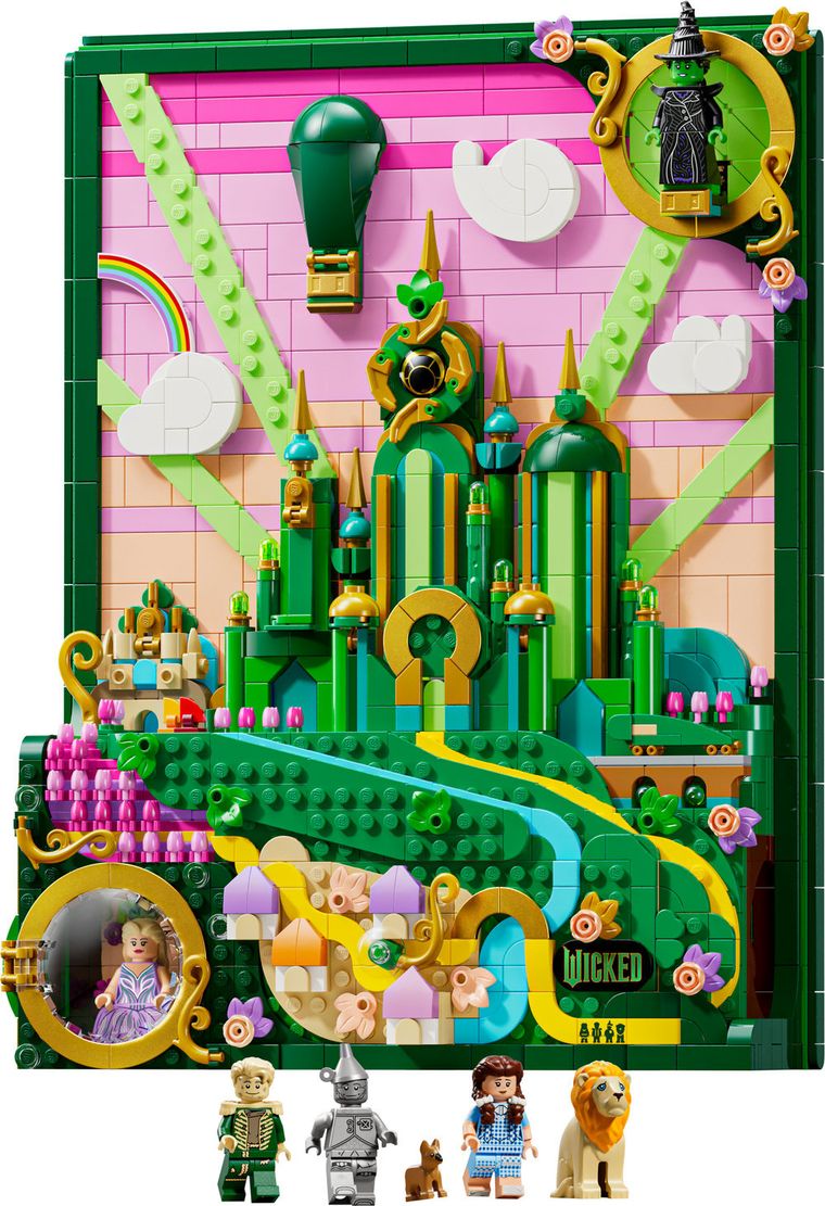 LEGO Wicked, Obraz Emerald City, 75685