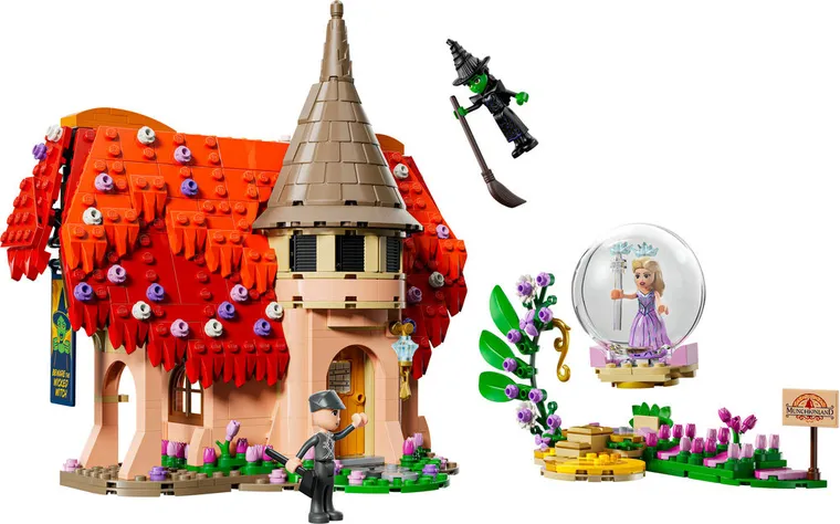 LEGO Wicked, Wizyta Glindy i Elphaby w Munchkinland, 75690