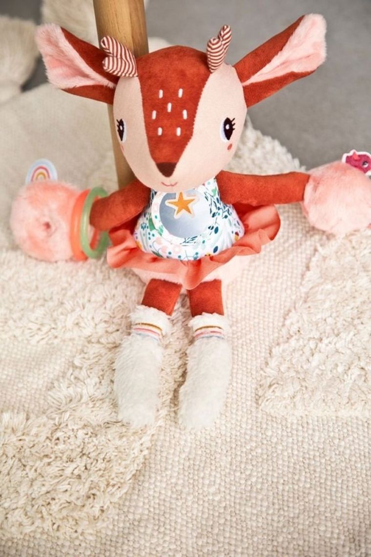 Lilliputiens, maskotka aktywizująca, wielofunkcyjna, Sarenka Stella, 9 m+