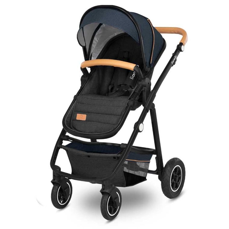 Lionelo, Amber, wózek wielofunkcyjny, 3w1, Blue Navy