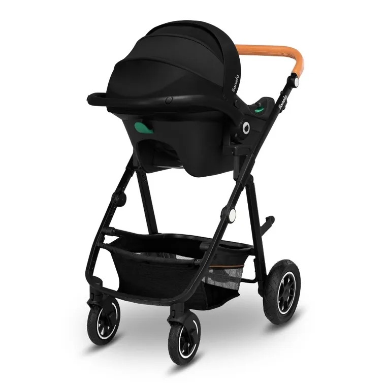 Lionelo, Amber, wózek wielofunkcyjny, 3w1, Grey Graphite