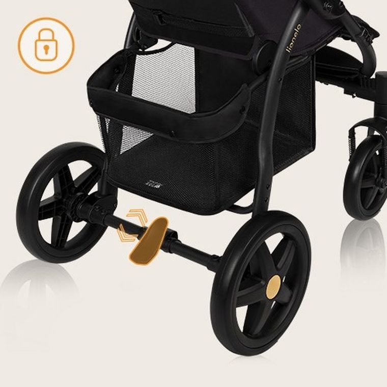 Lionelo, Annet Plus, wózek spacerowy, Golden Moments